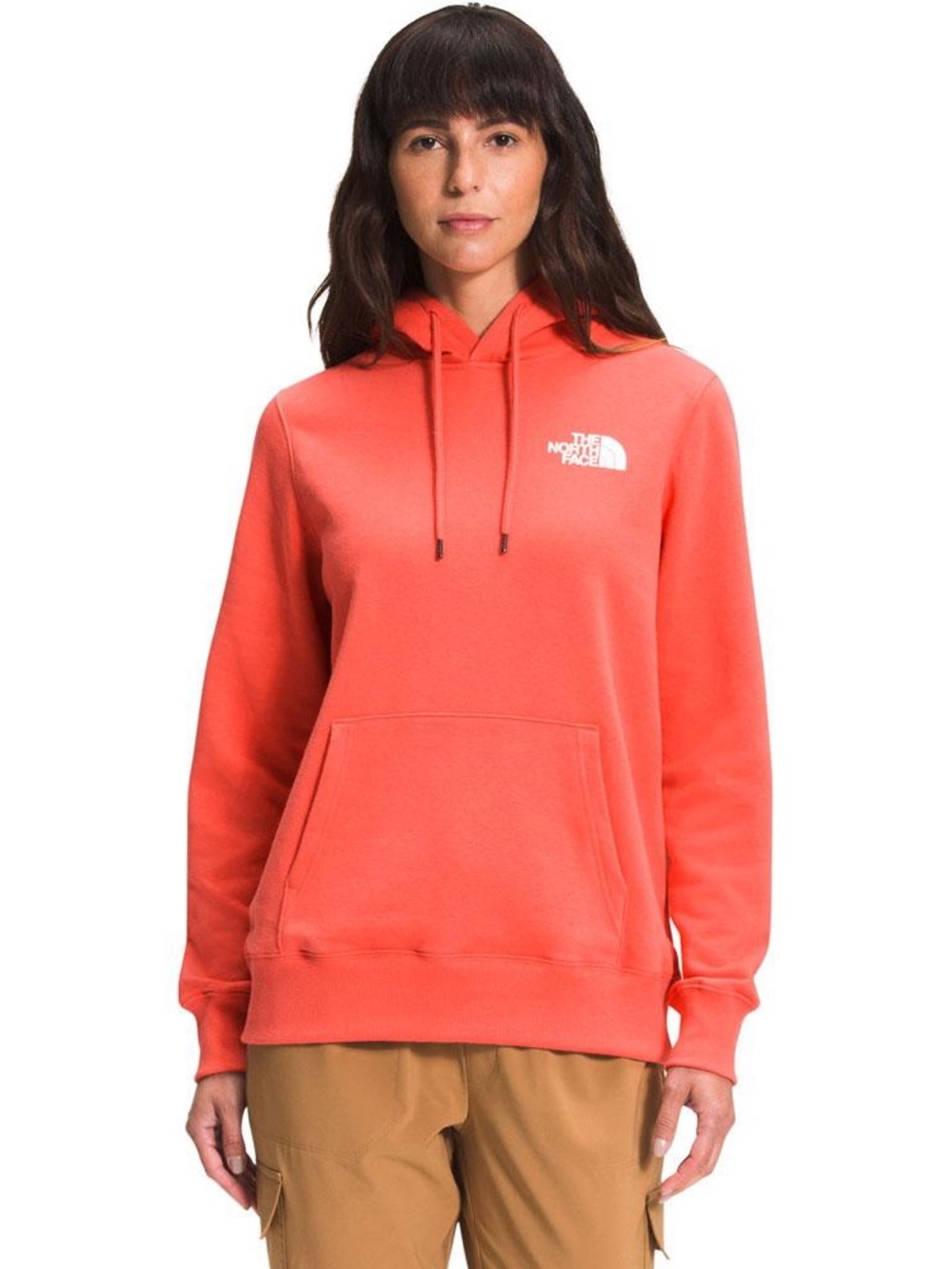 The North Face Oversized Coral Hoodie 🧡